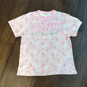 NEW Victoria Secret PINK X Love Shack Fancy Campus Top Size small